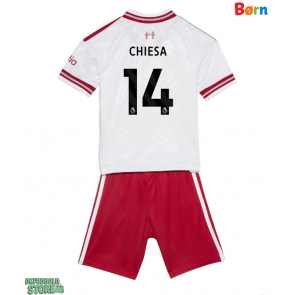Liverpool Federico Chiesa #14 Replika Babytøj Udebanesæt Børn 2026-27 Kortærmet (+ Korte bukser)